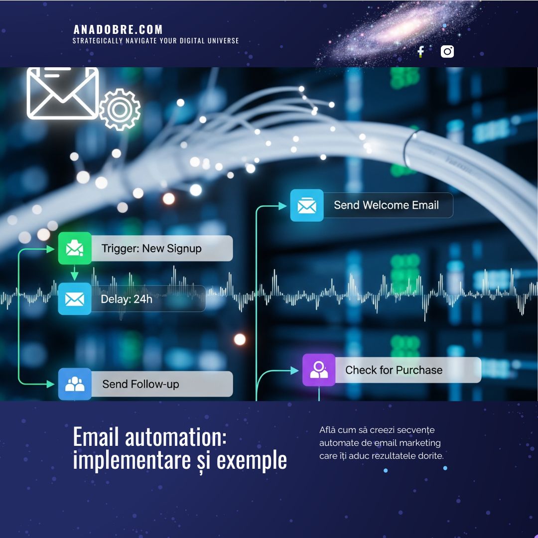 Email automation: pași de implementare a unei secvențe și exemple concrete